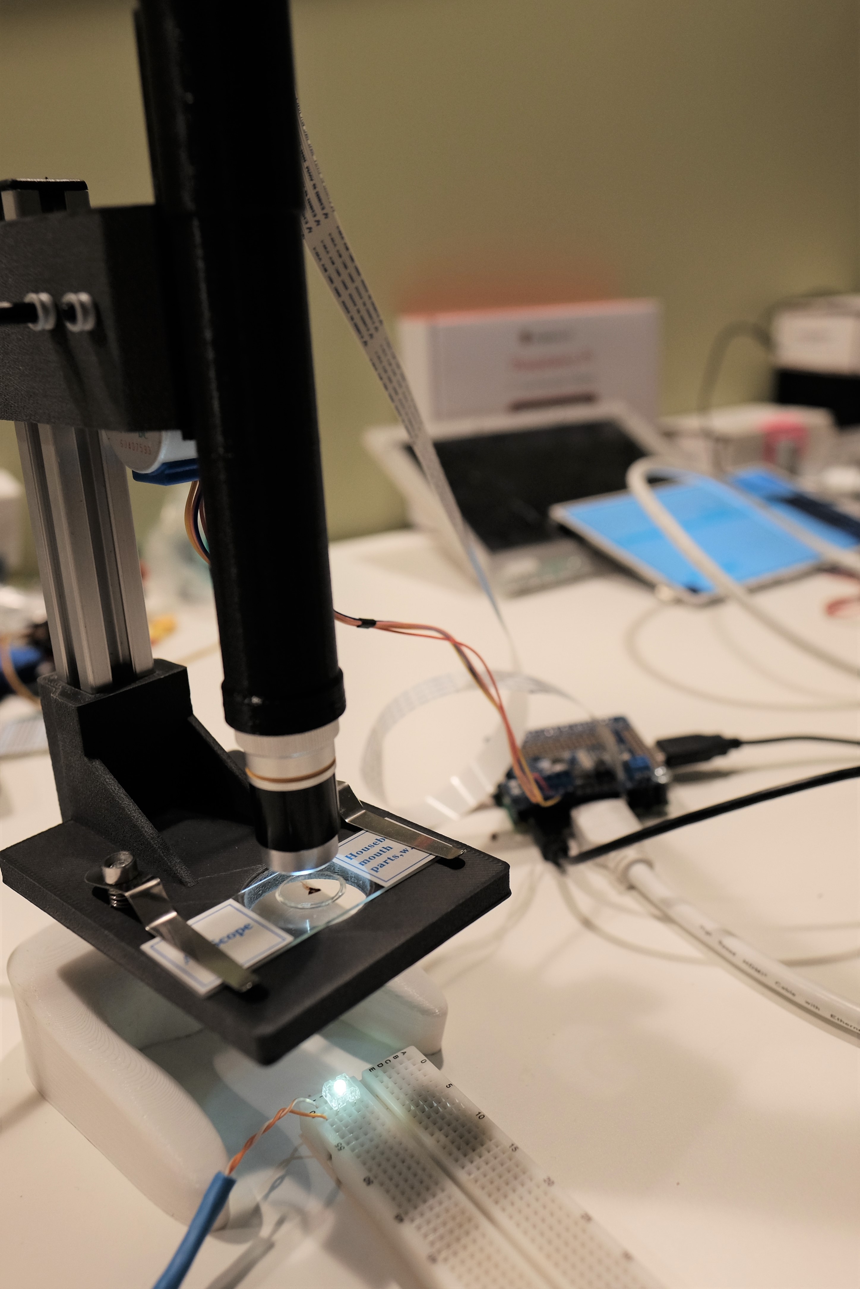 Internet of Things Microscope | Hackaday.io