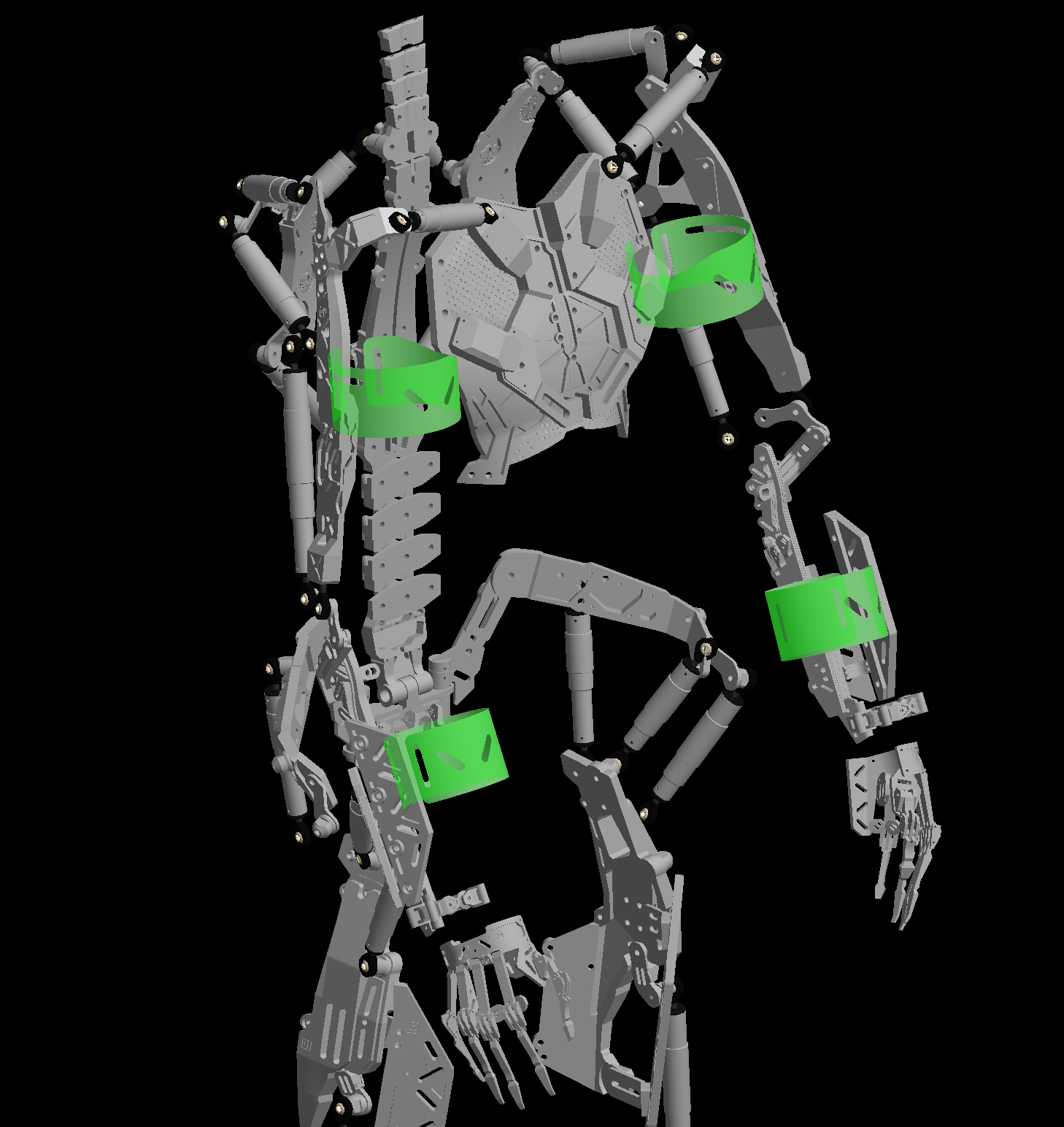 Elysium Max Exoskeleton  Hackaday io