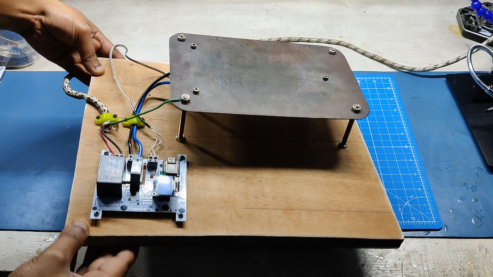 Gallery | Makeshift Reflow Hotplate | Hackaday.io