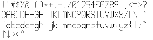 Stroked Font Stroked Font