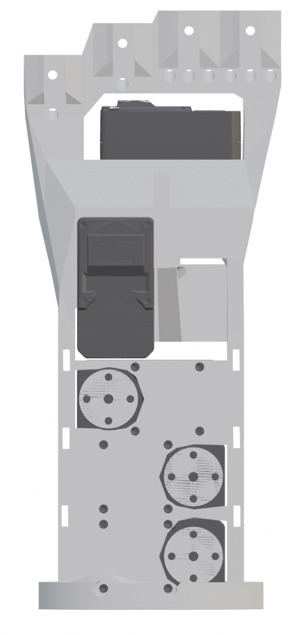 Left Hand – Servomotors Built-in – Rear View
