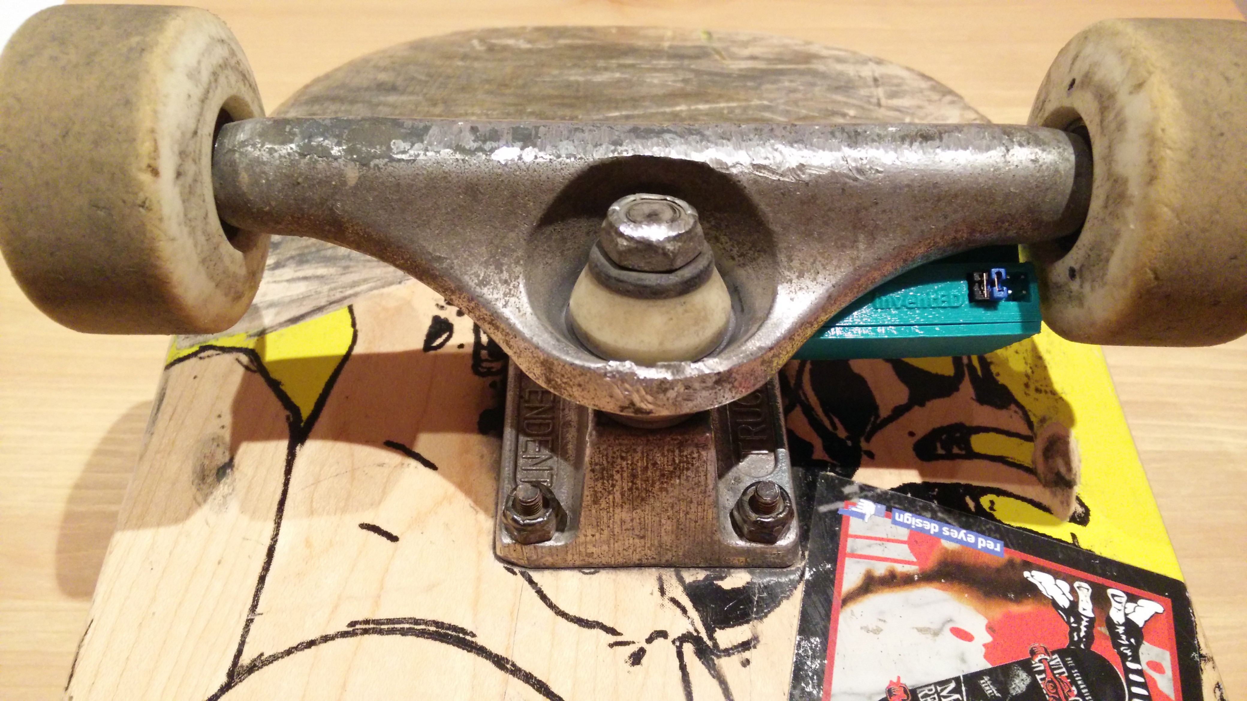 Skateboard Speedometer by inventED Hackaday.io
