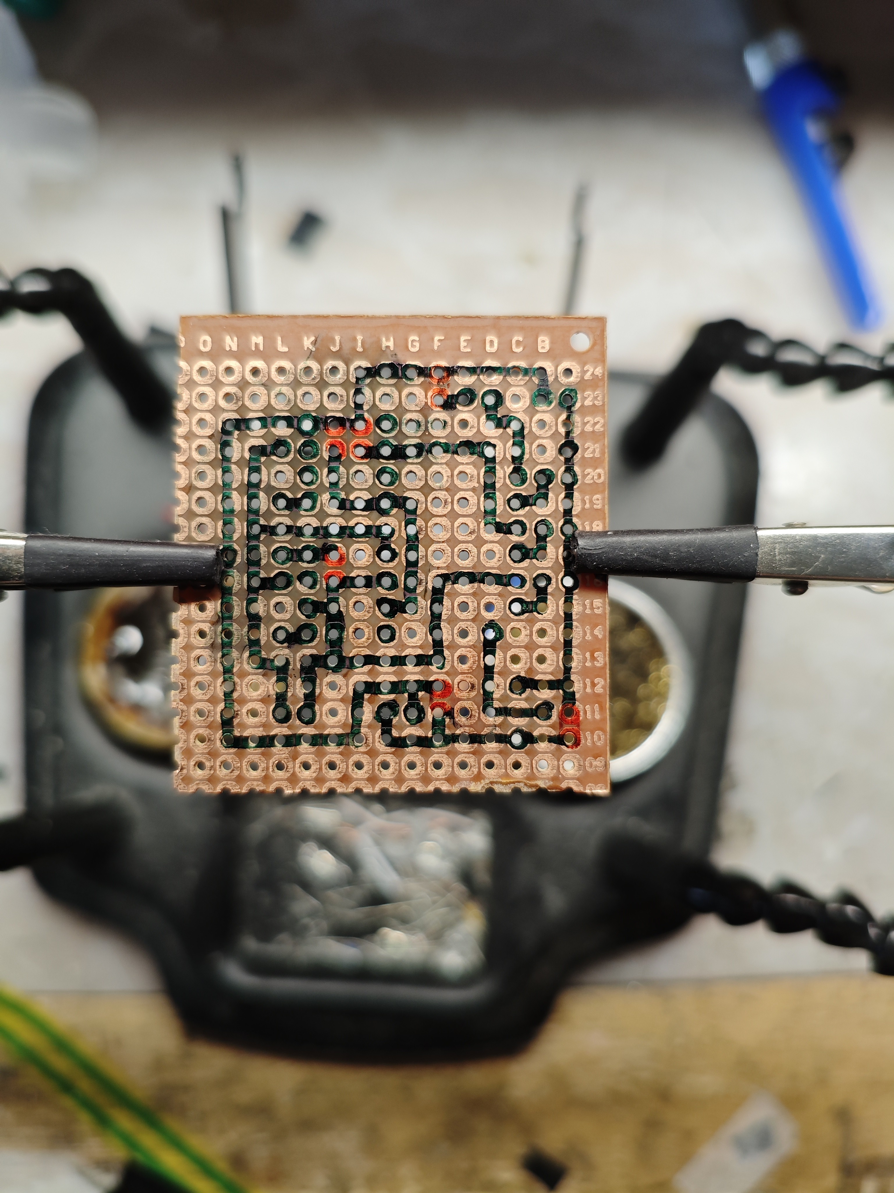 Back of the PCB