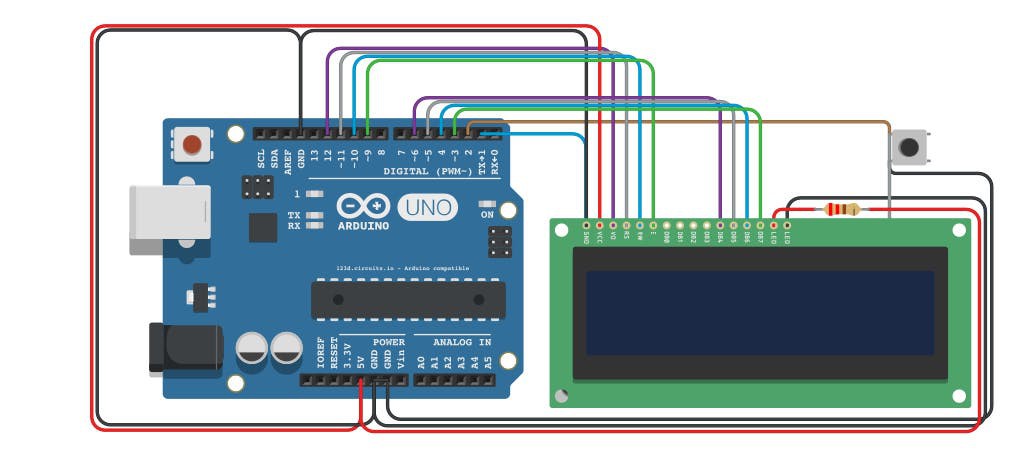 Как подключить game. Ардуино уно Tinkercad дисплей. Tinkercad Arduino LCD. Игры на Arduino uno. Игра на ардуино с LCD дисплеем.