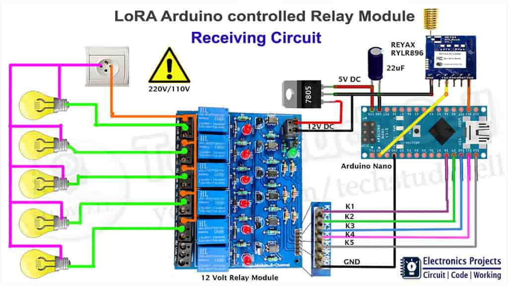 Arduino Relay Tutorial - Control High Voltage Devices with Arduino