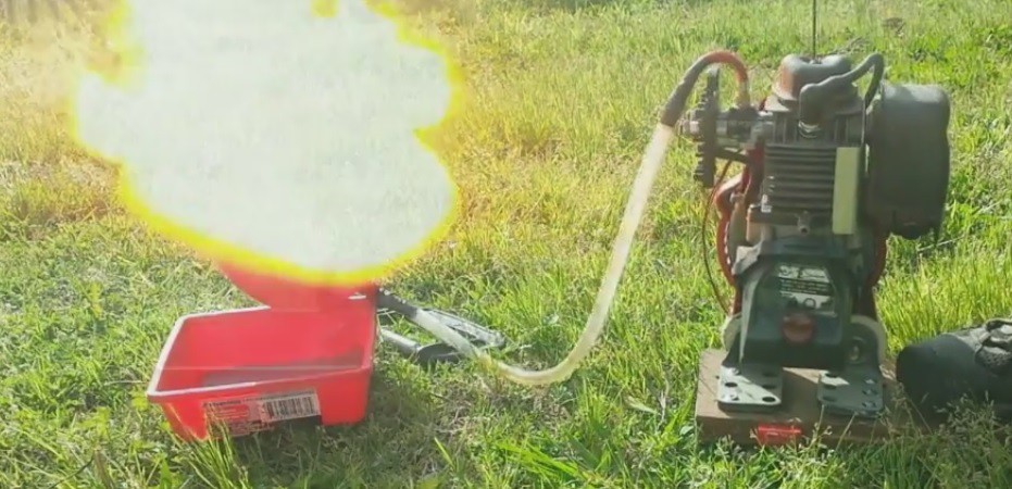 Propane powered deals weed eater