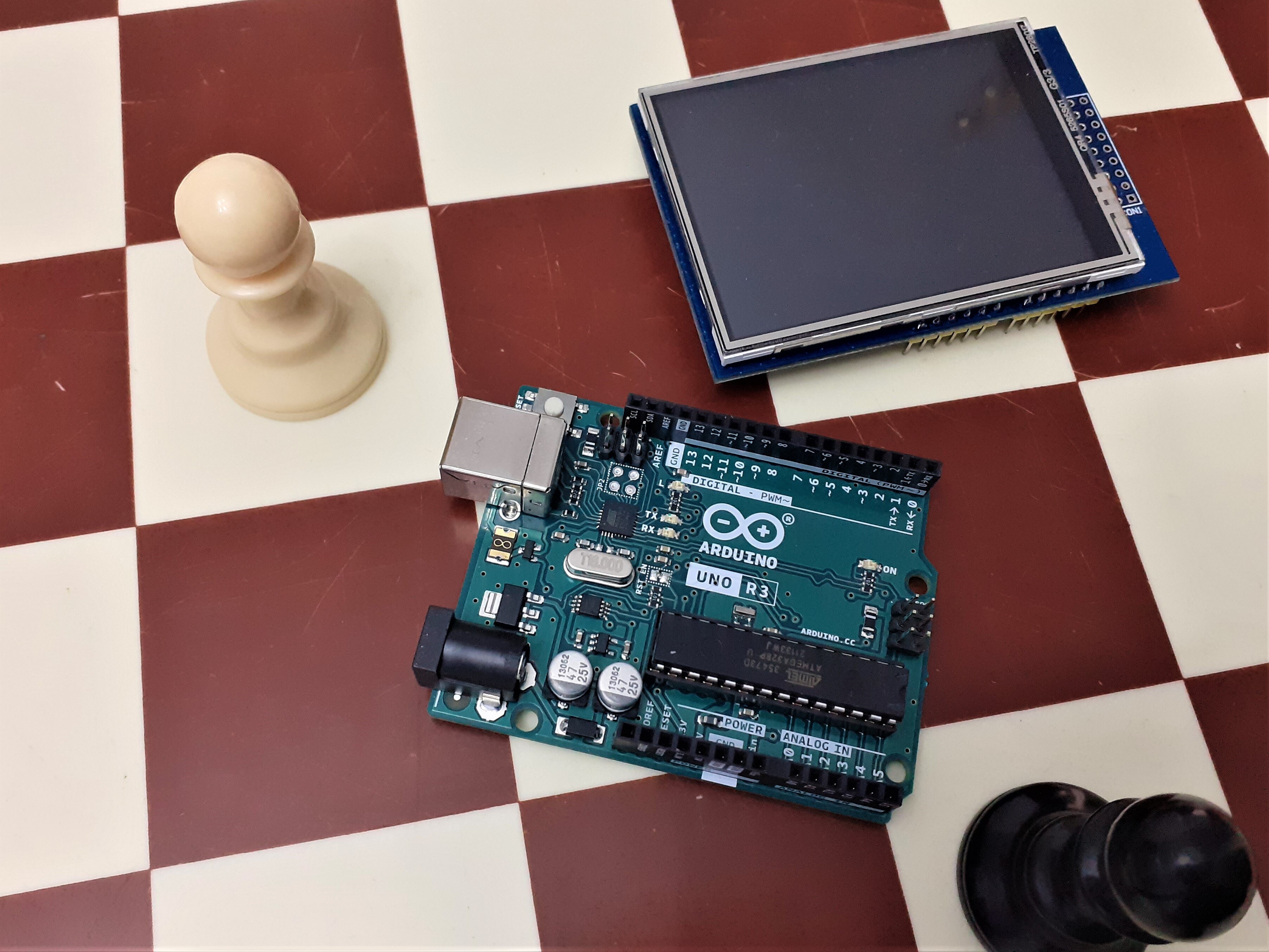 Arduino Chess Clock  Chess game, Arduino, Chess board