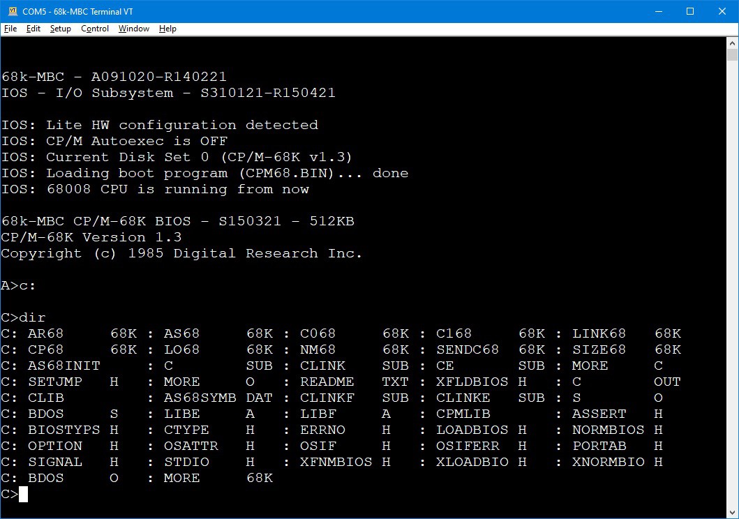 68k-MBC: a 3 ICs 68008 homebrew computer - Share Project - PCBWay