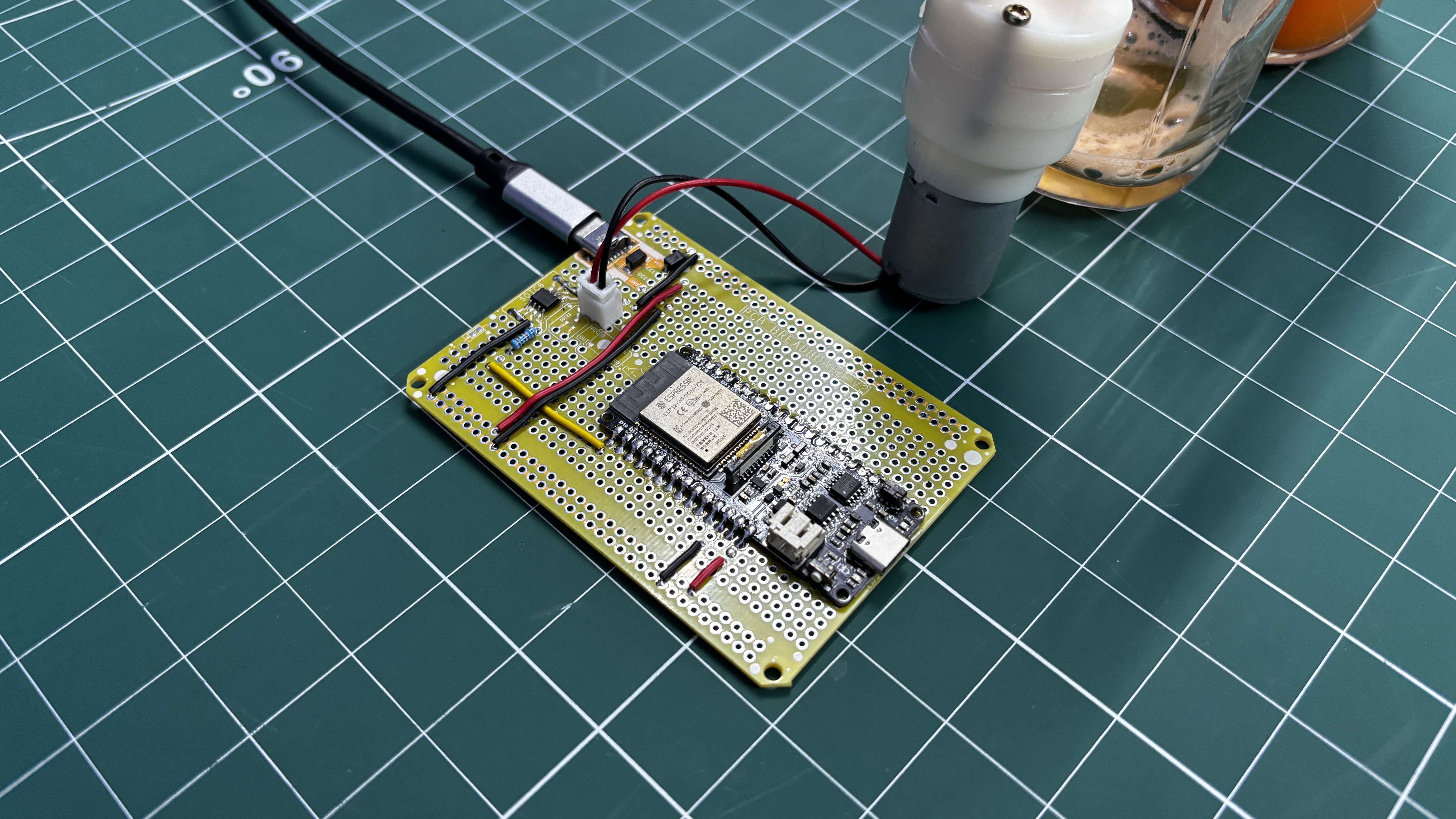 Gallery | DC PUMP DRIVER With Custom PCB Breadboard | Hackaday.io