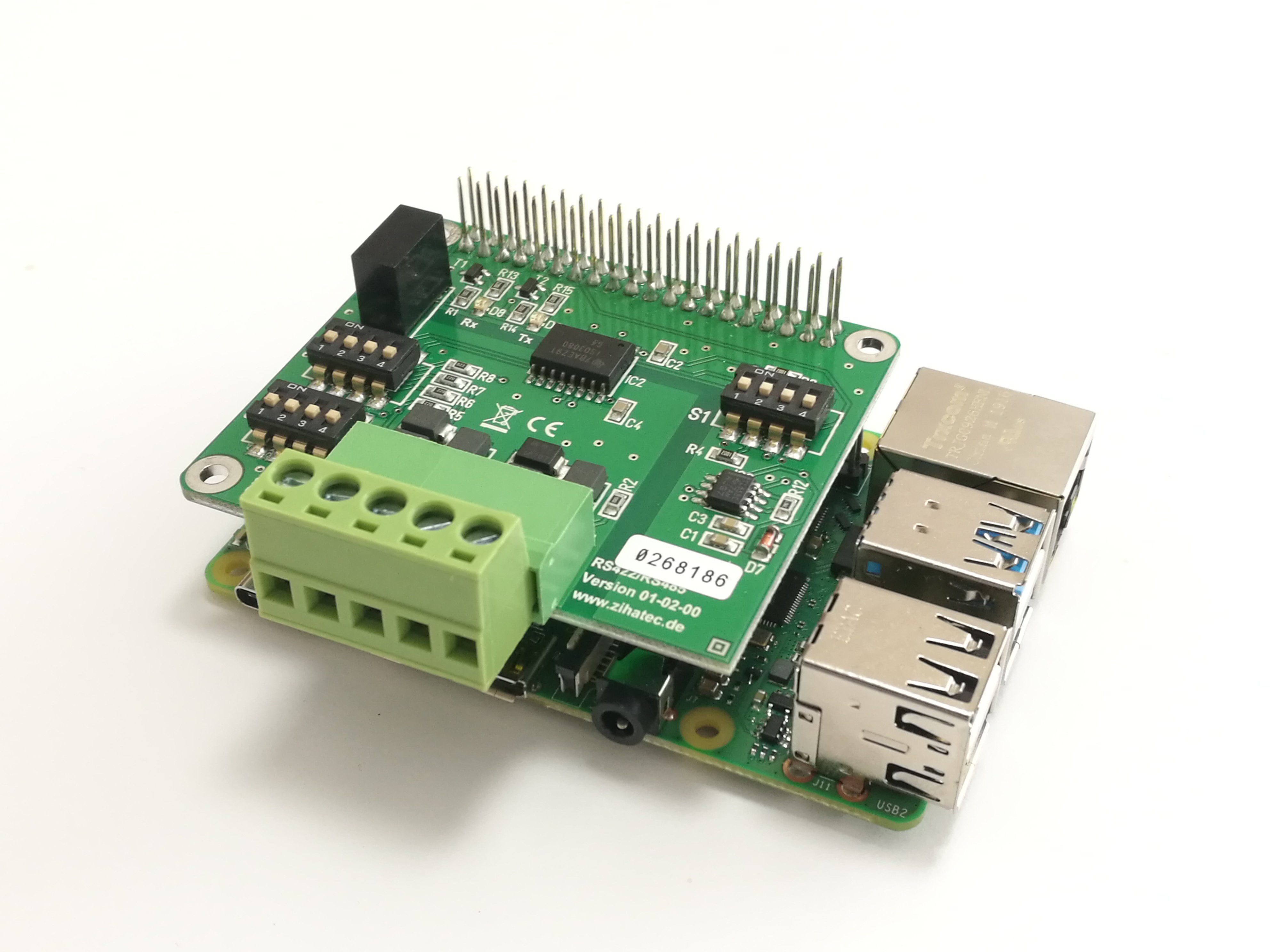 RS485 / RS422 shield for Raspberry Pi | Hackaday.io