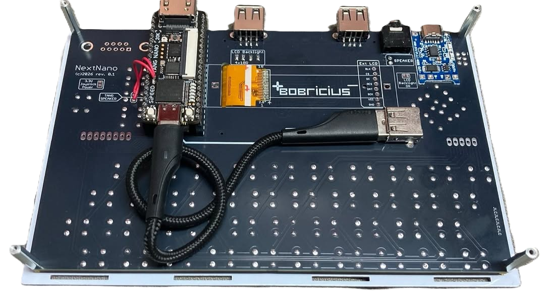 Nano✳︎ページ Handheld for NextNano - ZX Next on Tang FPGA | Hackaday.io