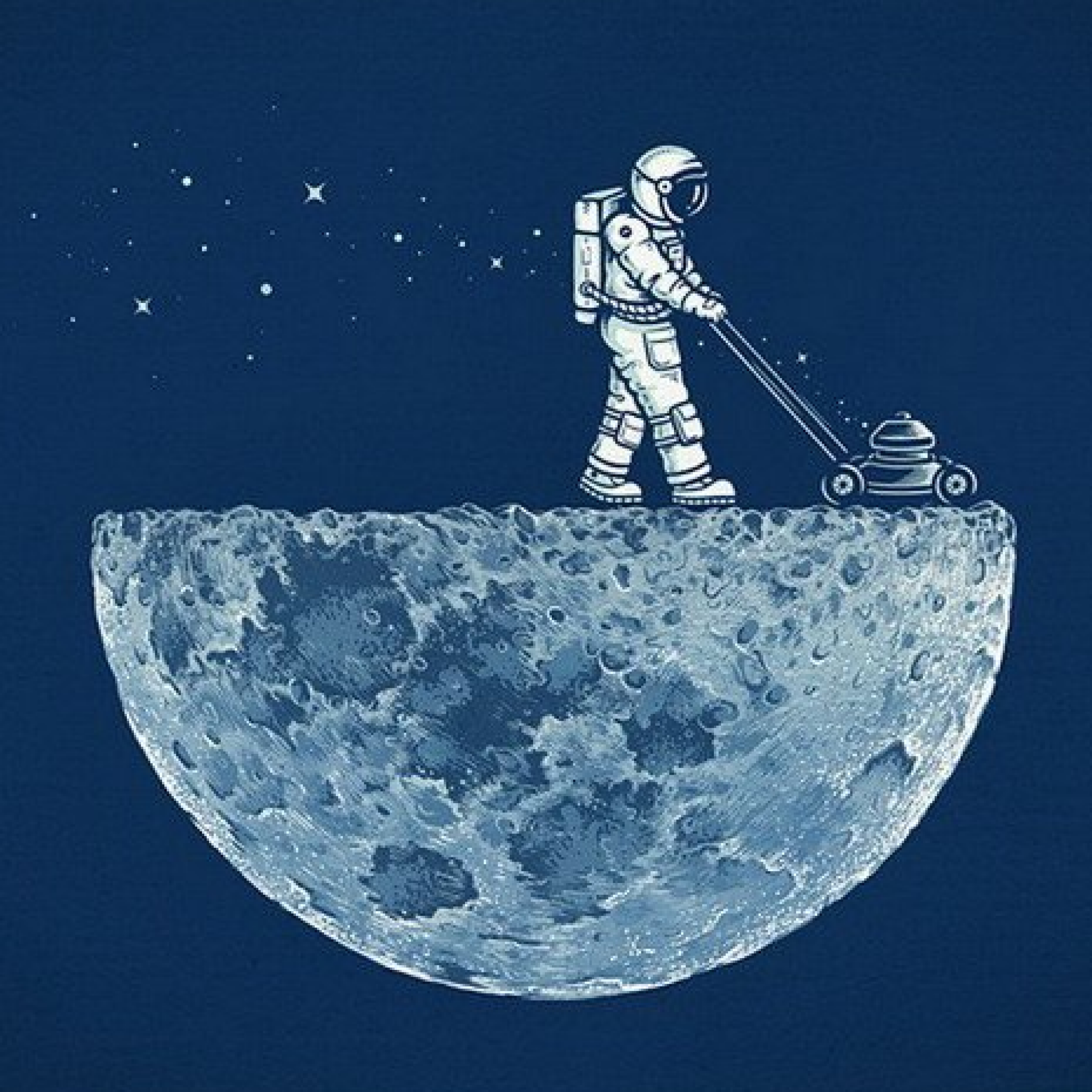 Рисунок луны в космосе. Космонавт на Луне. Обои Минимализм. Космонавт на Луне арт. Луна иллюстрация.