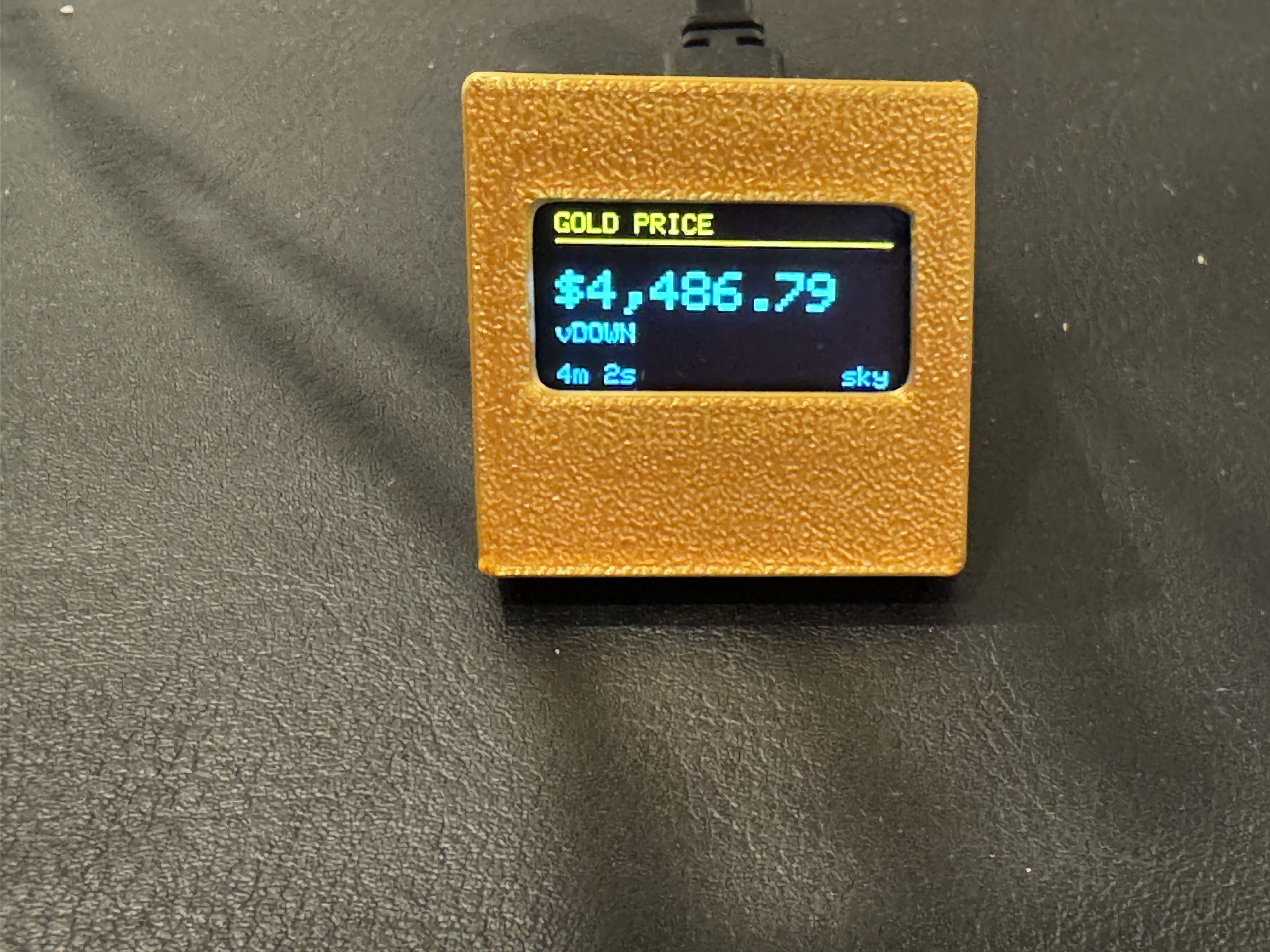 Gallery | Gold Price Monitor - ESP32 + OLED | Hackaday.io