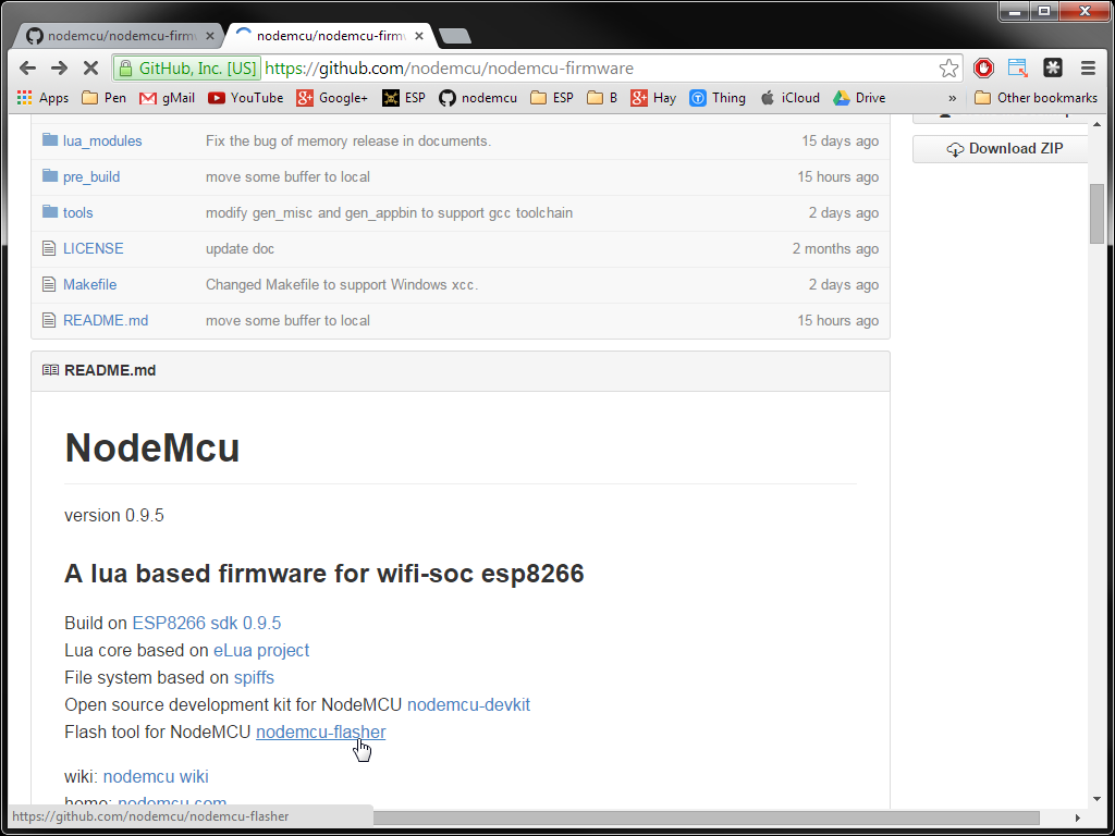 Downloading And Installing NodeMCU Firmware | Details | Hackaday.Io