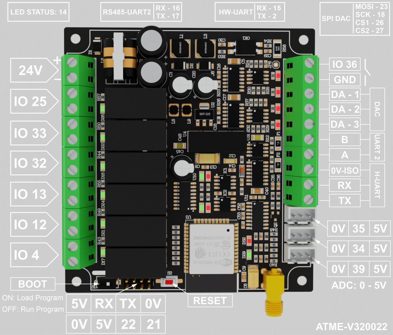 Gallery mainboard esp32 rs485 rs232 isolated hackaday io