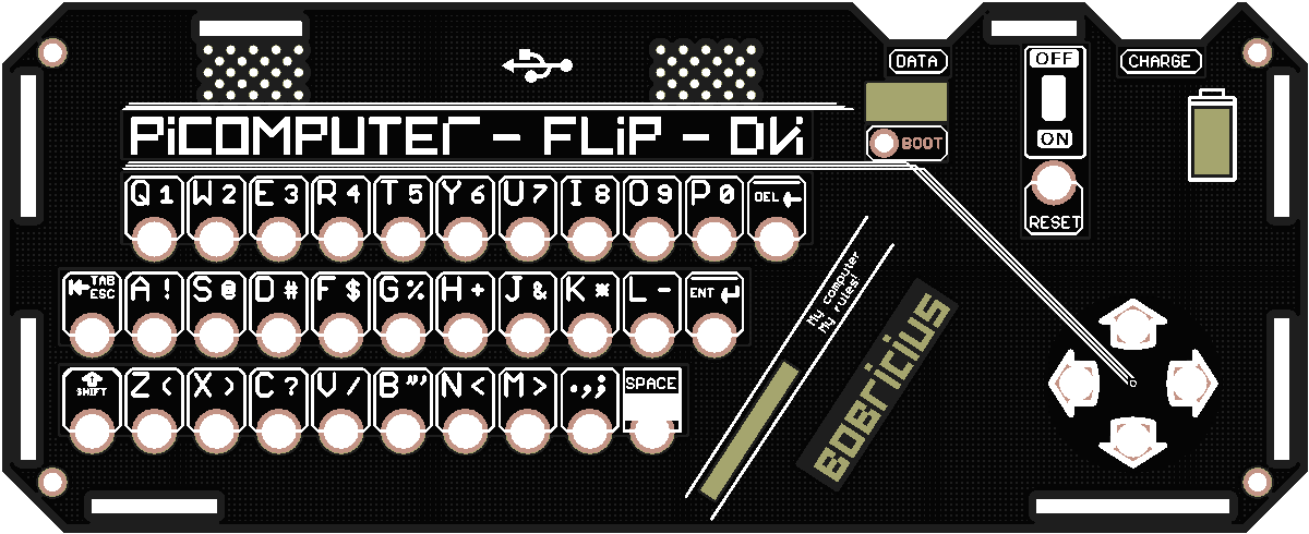 PICOmputer FLIP - pocket ZX Spectrum | Details | Hackaday.io