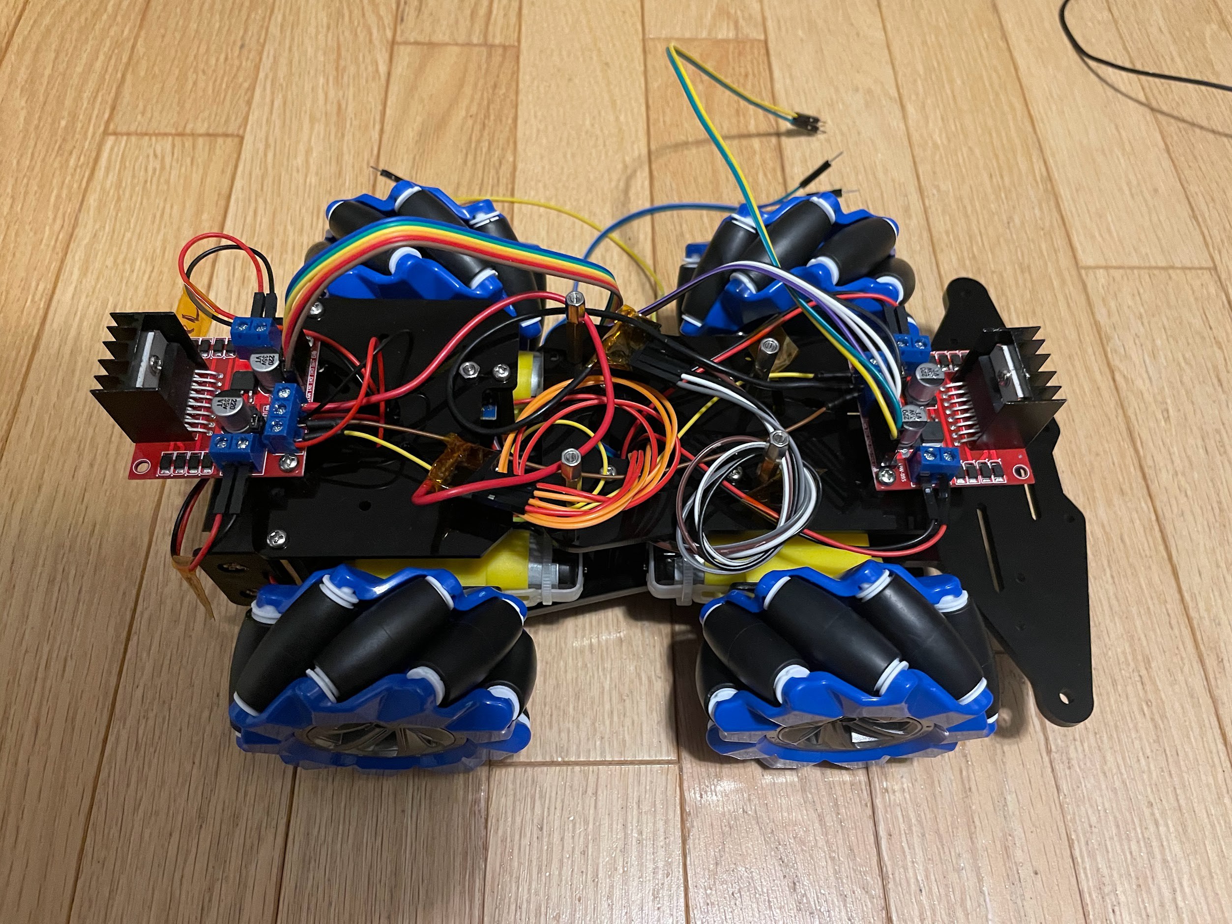 Sensors and Motor Drivers Connected to Power Sensors and Motor Drivers Connected to Power
