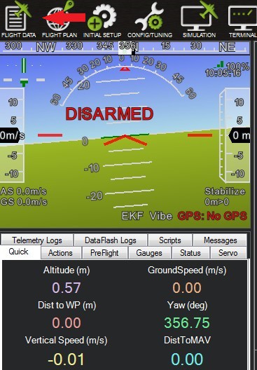 Calibrate APM 2.8 using Mission Planner rjrobotics007 Hackaday.io