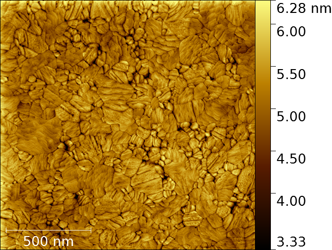 gold atom microscope