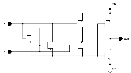 xor gate transistor diagram