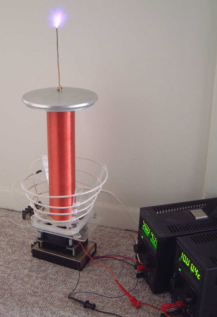 Easy Open Tesla coil on PCB | Hackaday.io