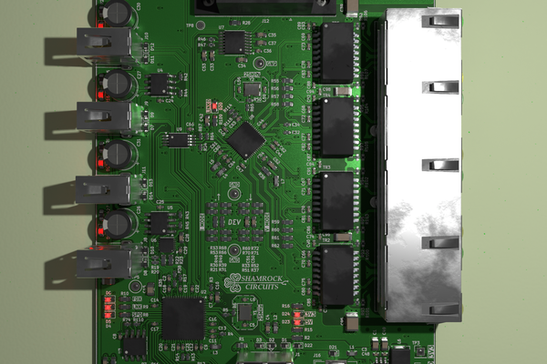 Integrated HUB - Ethernet, USB, RS232