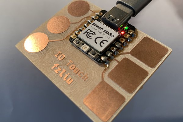 IO-touch: every IO pin is a capacitive sensor