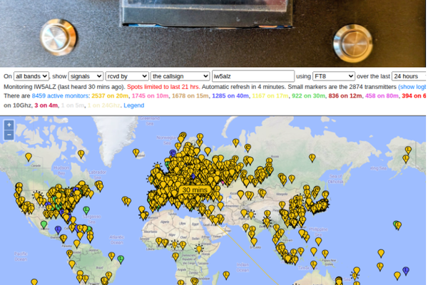 ESP32 HF QRP FT8 Transceiver