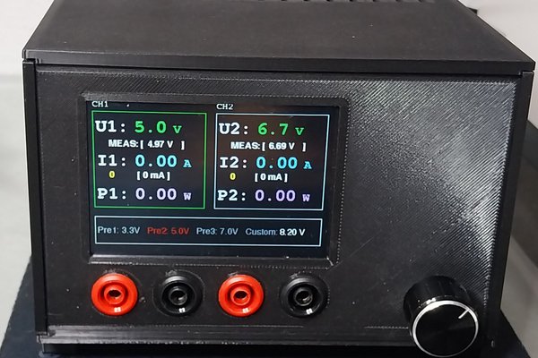 Smart Lab Power Supply with ESP32