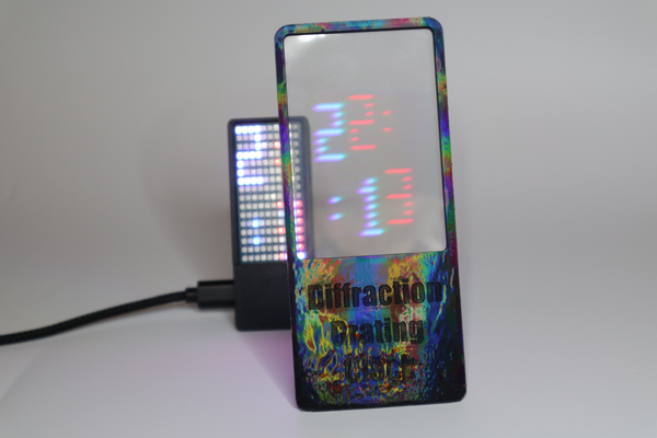 Diffraction Grating Clock