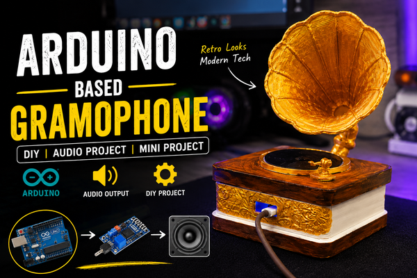 the Gramophone: A Hand-Built Antique Speaker