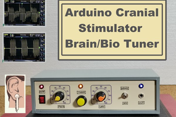 Arduino Cranial Stimulator (Bio-BrainTuner)