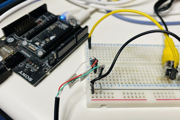 Spresense Audio Jack as NTSC Video Output