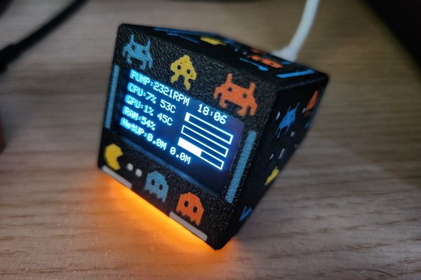 SmallOLED - Retro Arcade Clocks & Live PC Stats