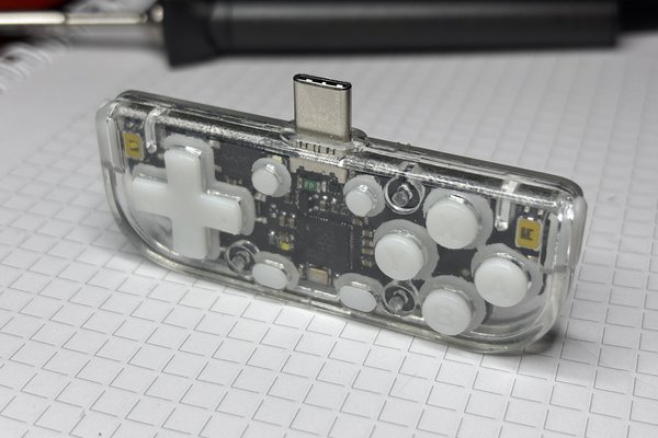 DIY Portrait Mode Gamepad