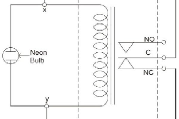 Glow a neon bulb using 9V DC battery and a relay!
