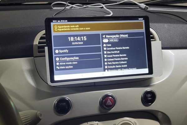 Fiat 500 head unit