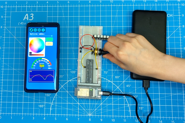 Easy Android UI for Arduino Project