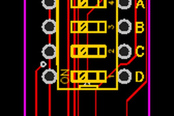 Cascaded Seven Segment Display Module