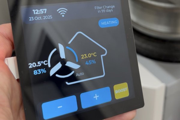 Alternative to Zehnder ComfoAir Q controller