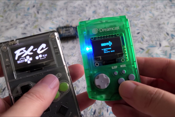Homemade Arduboy vs FX-C