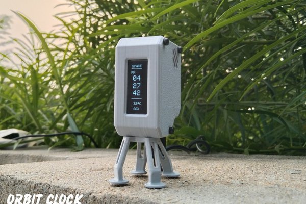 OrbitClock – a Tiny Space IoT Environmental Clock