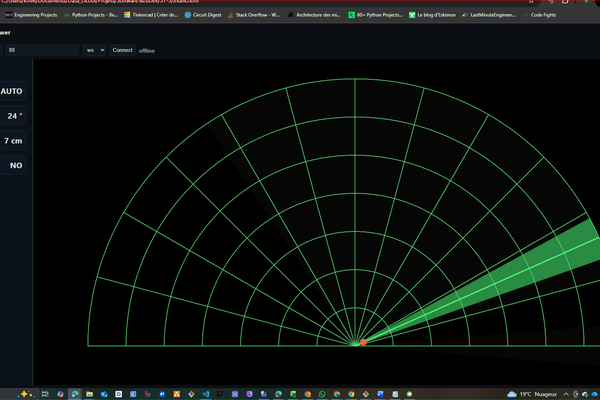 Ultrasonic-Based Radar System