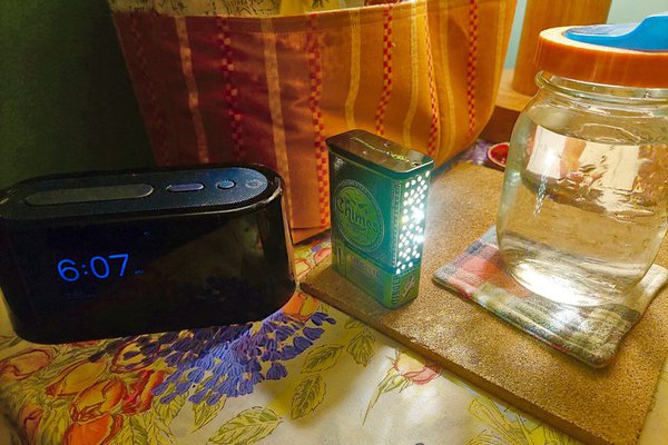 Cute Little Night Light From Scrap Parts