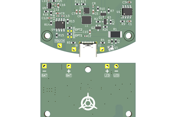 Desktop LED Lamp Module