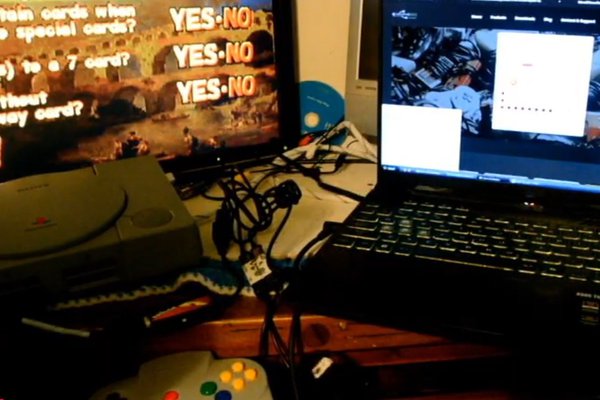 Stream a controller to console and a PC