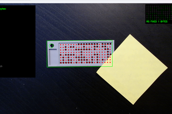 Punch cards and optical reading