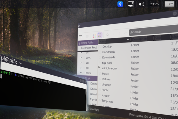 Wayfire pi - make Pi OS look sexy