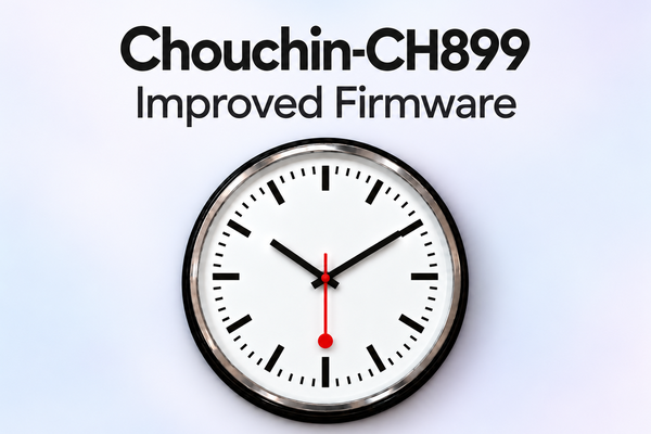 Chouchin-CH899: Improved Wi-Fi Clock Firmware