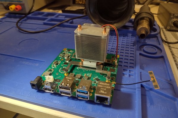 Custom designed SBC with AMD Ryzen APU